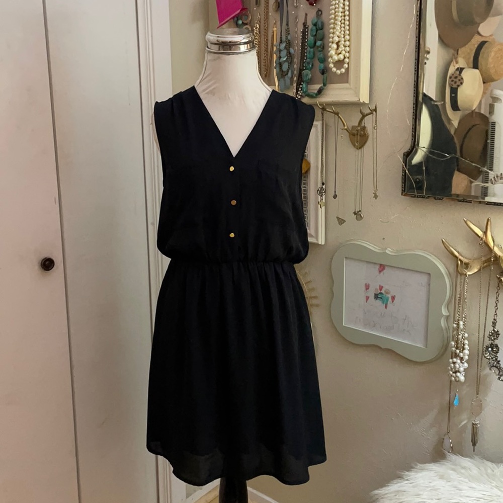 H&M Chiffon Sleeveless Dress